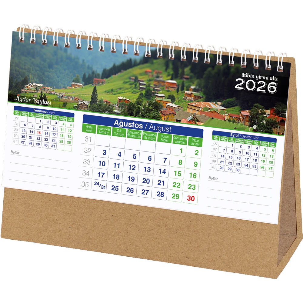 AMT-01-KRFT Manzara Masa Takvimi